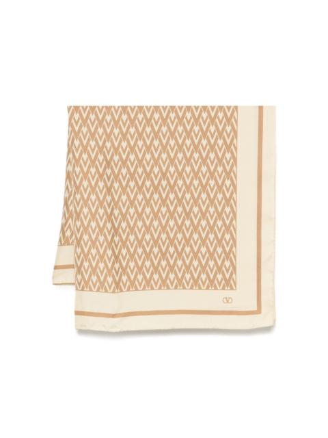 Toile Iconographe-print scarf