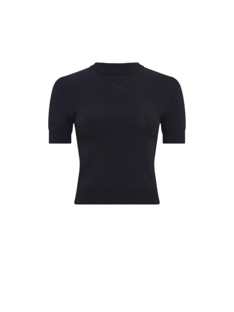 Moon Logo Knit SS Crewneck Sweater