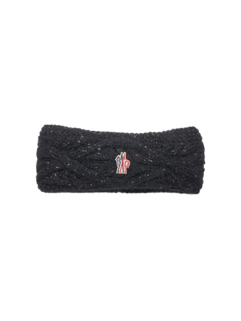 Wool Tweed Headband black