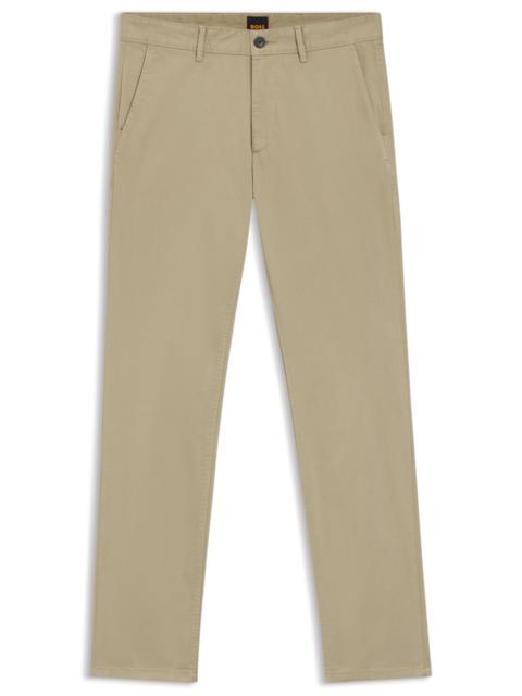 SLIM-FIT CHINOS IN STRETCH COTTON