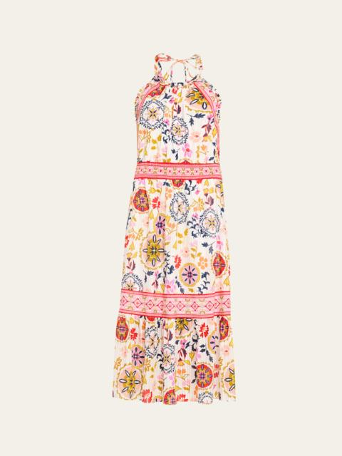 Delia Halter Midi Dress