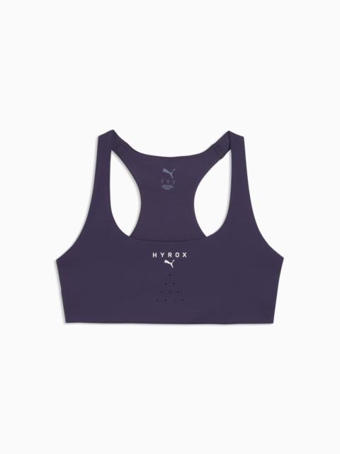 PUMA x HYROX Women's Moisture Wicking, Low Impact Sports Bra