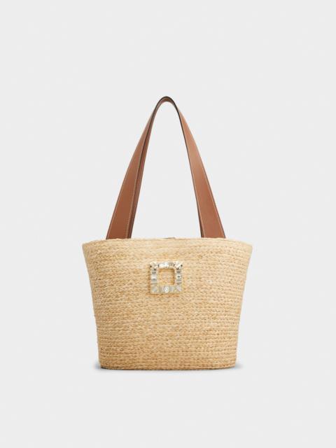 Small Shopping Bag in raffia