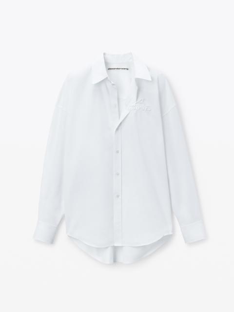 Oversized Organic Cotton Shirt