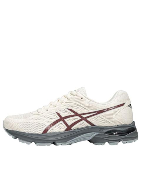 (WMNS) ASICS Gel-Flux 4 'White Grey Red' 1012A523-204