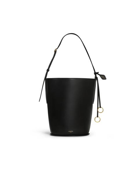 HIP SMALL BUCKET BAG IN CALFSKIN