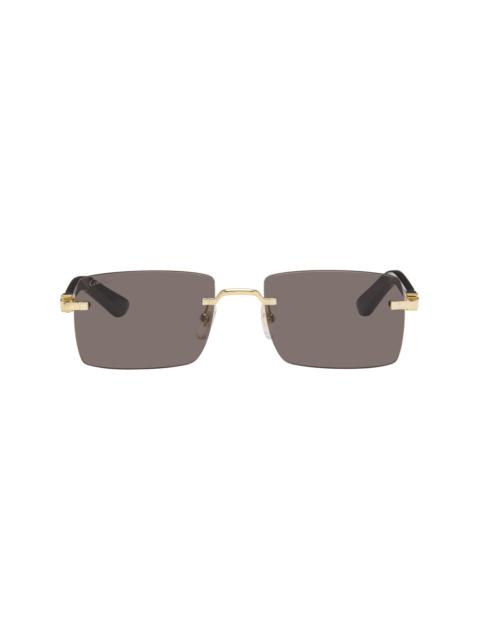 Gold & Black Core Range Signature C Sunglasses