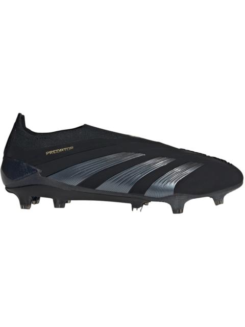 adidas Predator Elite Laceless FG Core Black Carbon Gold Metallic