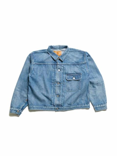 12oz DENIM 1st JACKET - USED BLUE - RN30389036