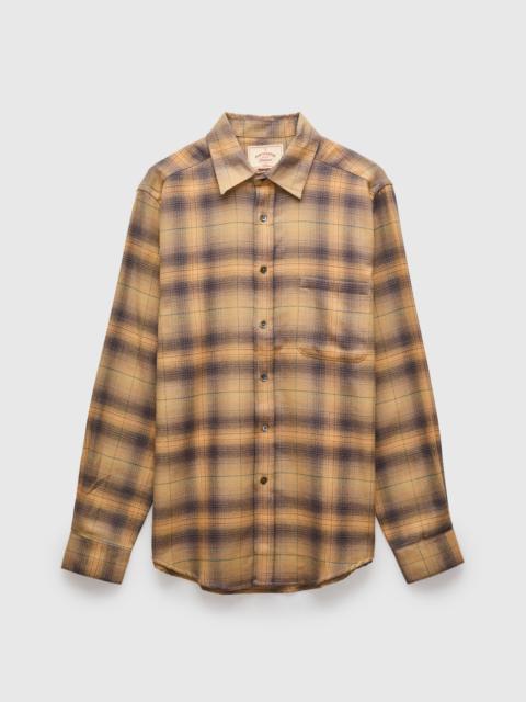 Saga Button-Up Shirt in Potato