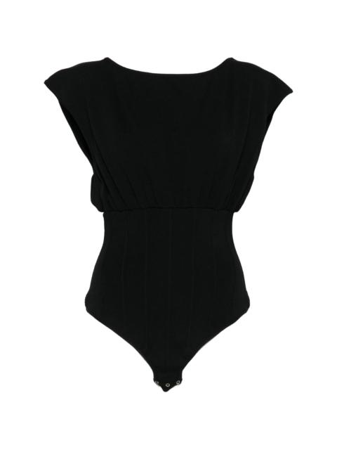 Elisabetta Franchi Ribbed Bodysuit