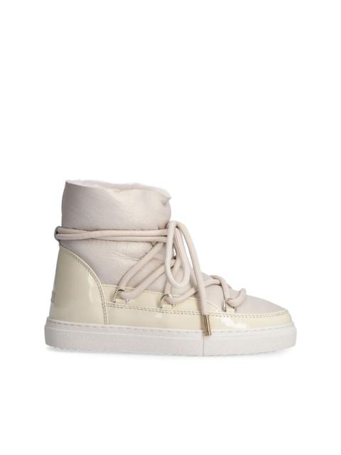 leather lace-up boots