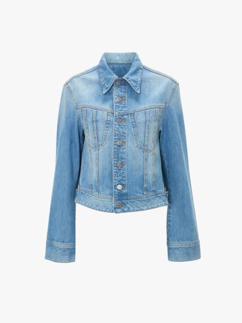 Denim Jacket In Light Blue Wash