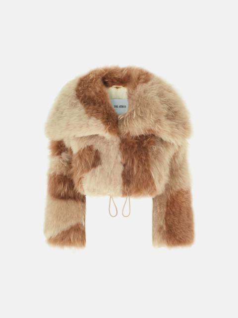 BICOLOR BEIGE JACKET