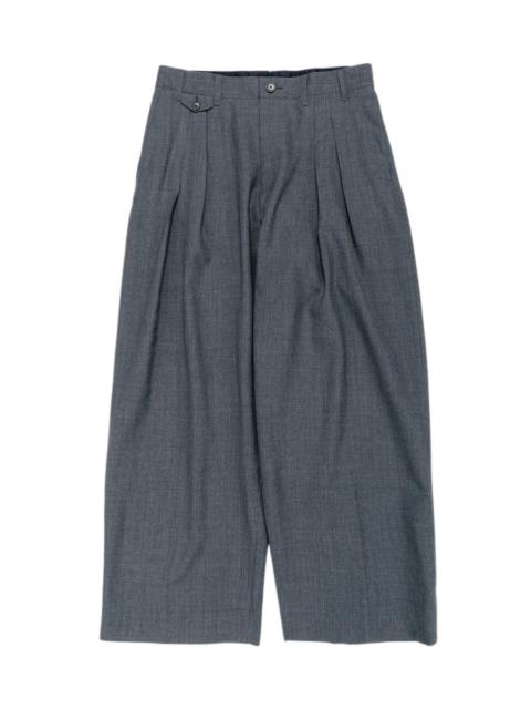 Studio Nicholson Alvy Double Pleat Pant Charcoal