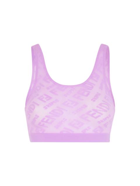 Fendi x SKIMS Hosiery Bralette Colorado