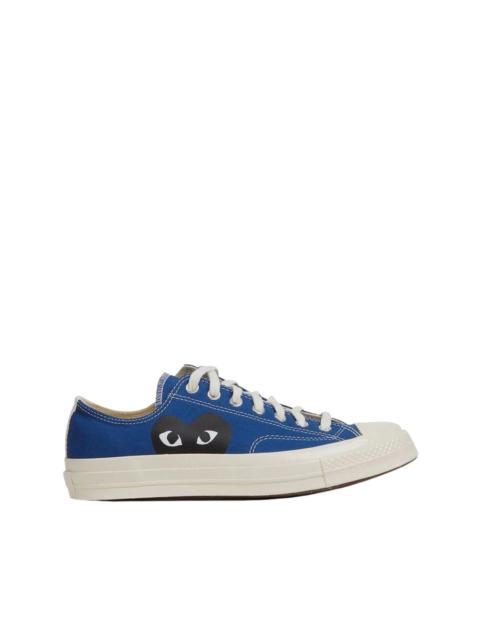BLUE CT20 LOW TOP SNEAKERS WITH BIG HEART DESIGN