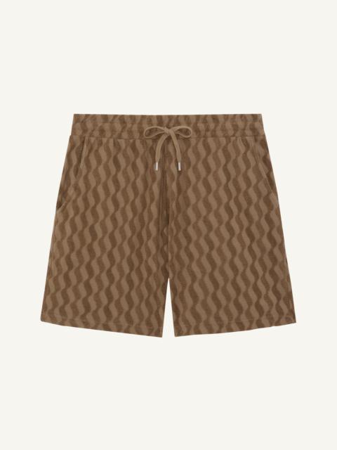AUGUSTO TERRY COTTON SHORTS