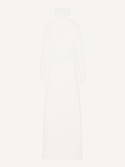 CIRCLE MOCKNECK GOWN