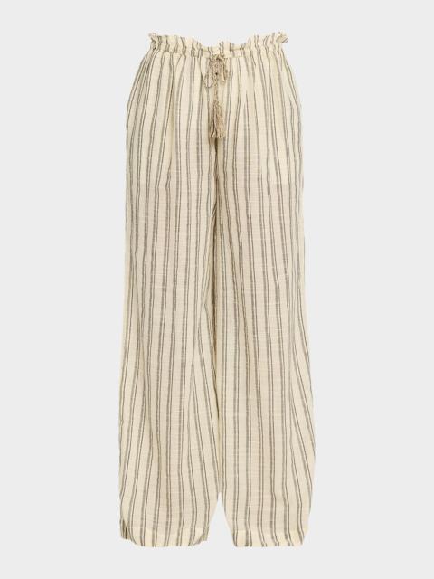 Josephine Stripe Coverup Pants