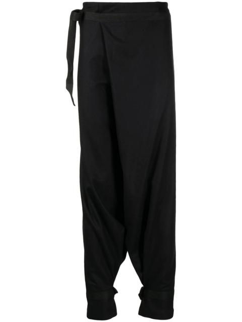 The Morris wide-leg trousers