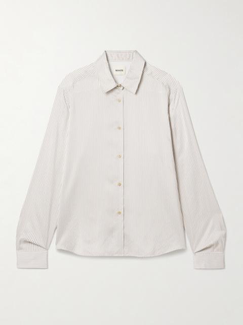 Argo Striped Silk Shirt