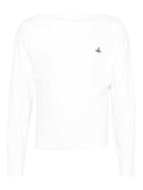 Orb-embellished cotton T-shirt