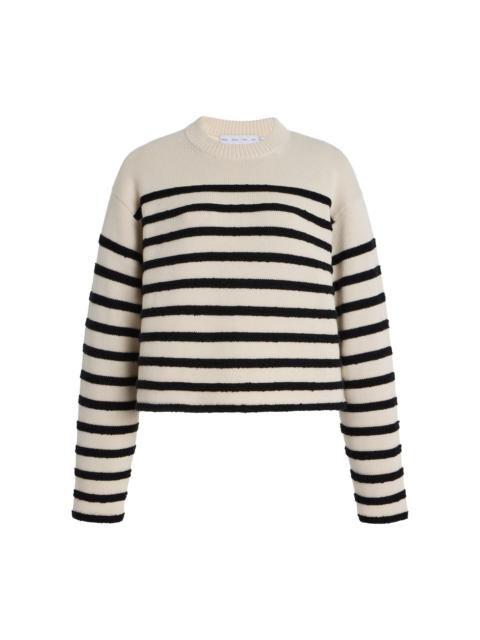 Nia Bobble Boucle Sweater black/white