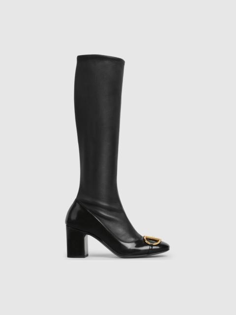 Women's boot with half Horsebit