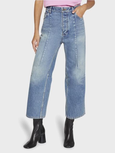 Biker Darts Japanese Denim Pants