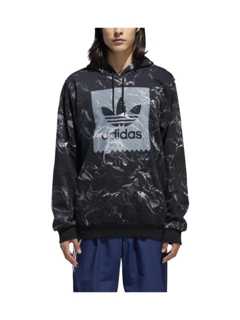 Other Sports Marble Print Hoodie "Black / White"