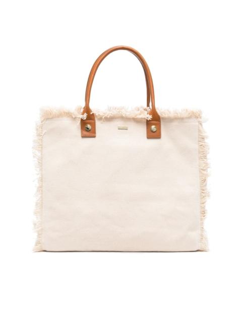 Ferrat frayed tote bag