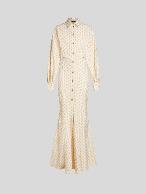JACQUARD SHIRT DRESS