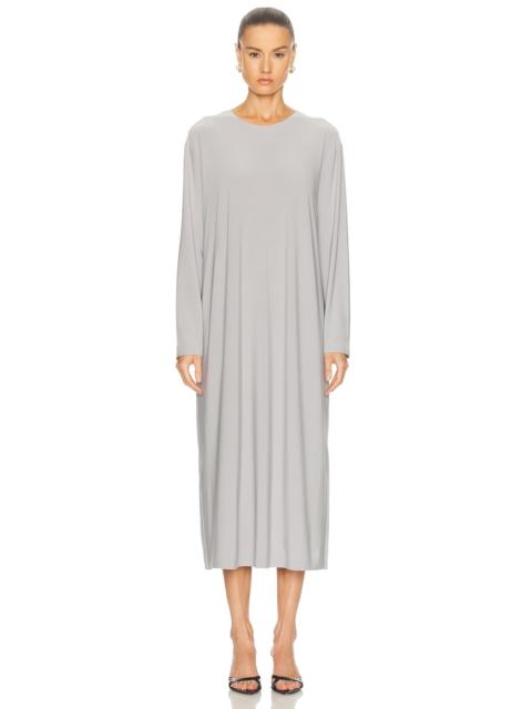 Oversized Long Sleeve Midcalf Dress