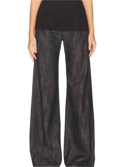 High-Waist Combo Pant