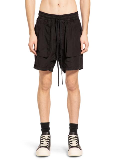 Cotton Canvas Drawstring Shorts