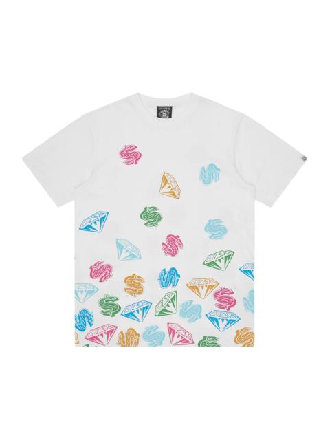DIAMONDS & DOLLARS JUMBLE T-SHIRT