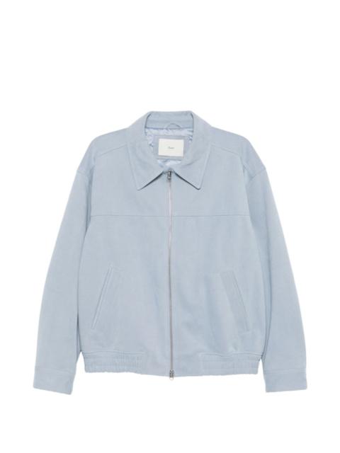 reversible bomber jacket