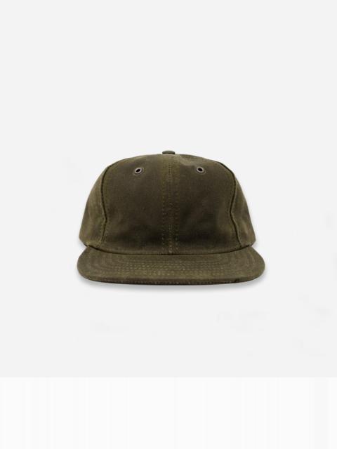 Waxed Canvas Baseball Cap - Olive