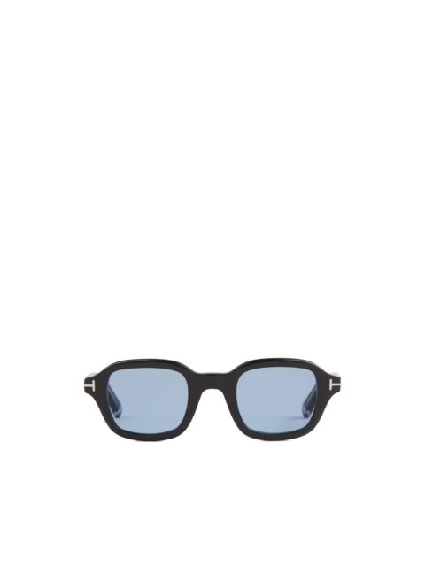 square-frame sunglasses