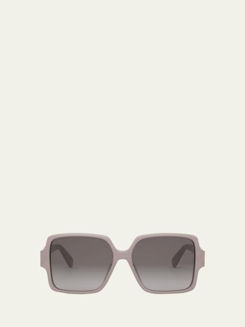 Triomphe Square Acetate Sunglasses