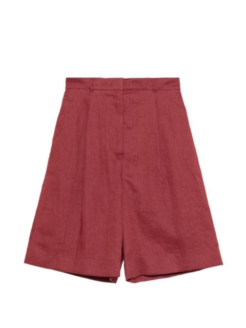 Caravan tailored knee-length shorts