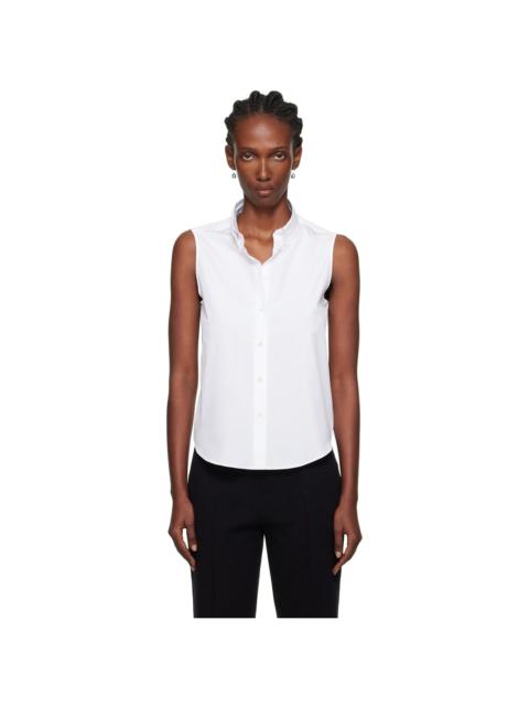 White Casta Sleeveless Shirt