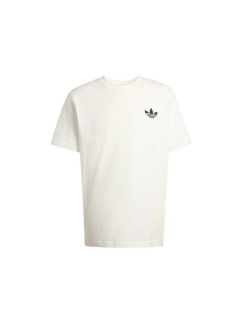 adidas New Pizza Box Graphic T-Shirt Core White