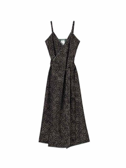 WRAP DRESS BLACK