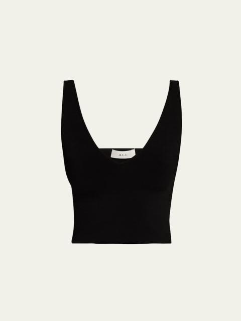 Ani Sleeveless Crop Top