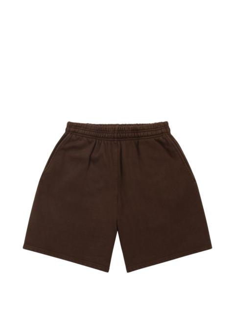 elasticated-waistband shorts
