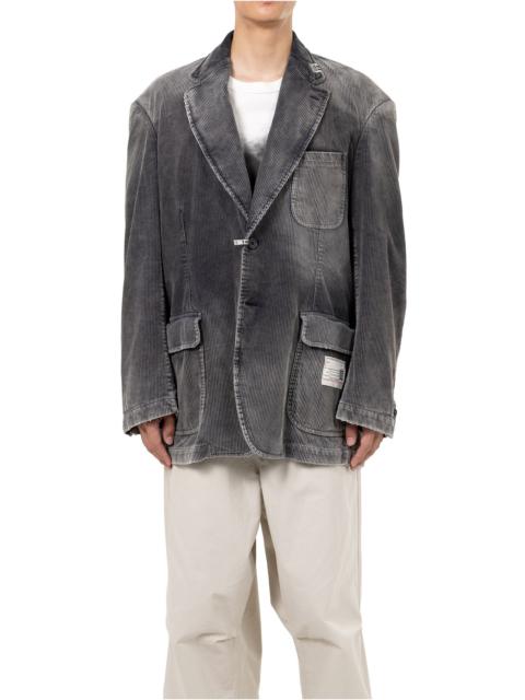 Distressed Corduroy Jacket