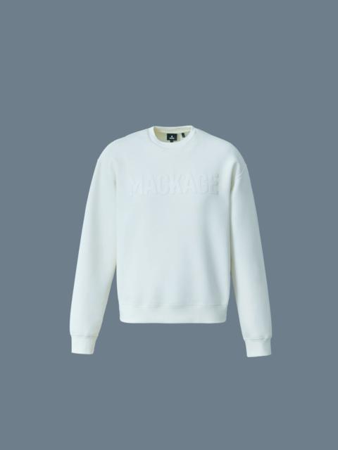 JULIUS Double-Face Jersey Logo Sweatshirt