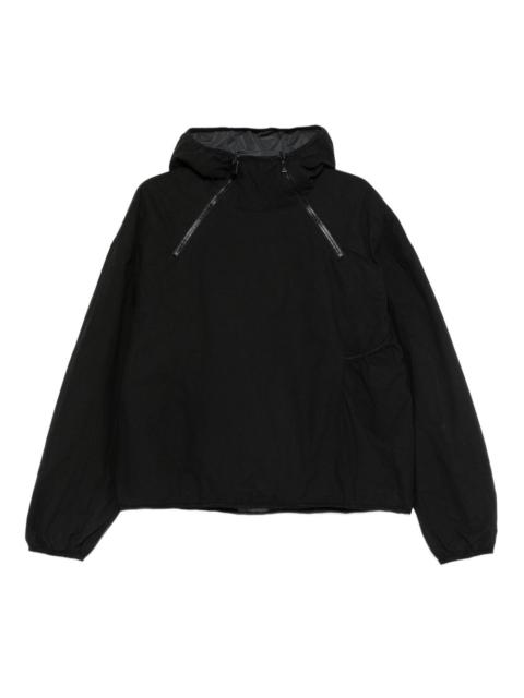 Interlucent reversible windbreaker